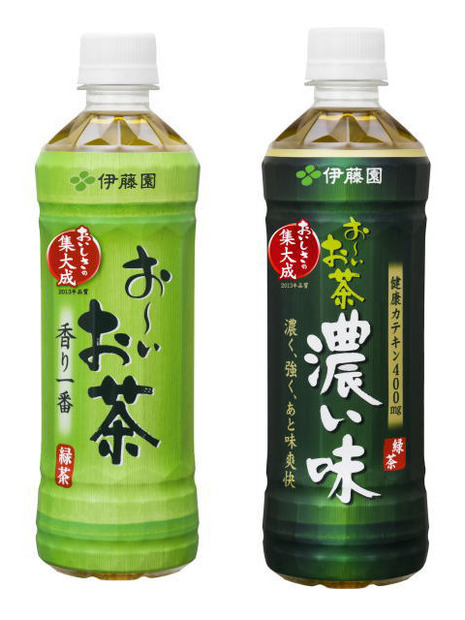 「お～いお茶 緑茶」「お～いお茶 濃い味」を刷新