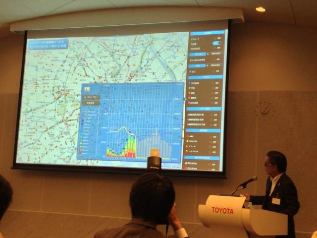スマートコミュニティ13にて講演するトヨタ自動車の友山茂樹常務