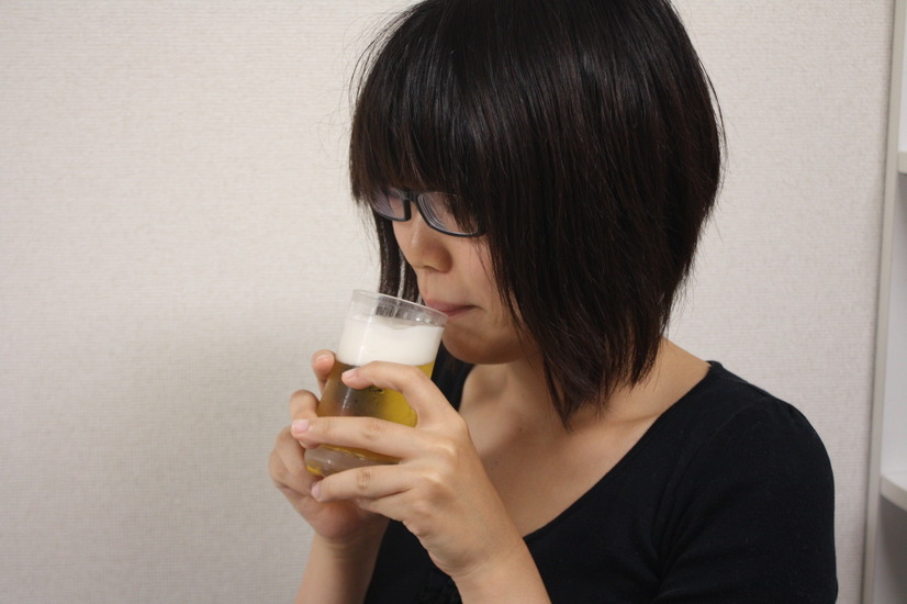 お店で飲むビールみたい…!?