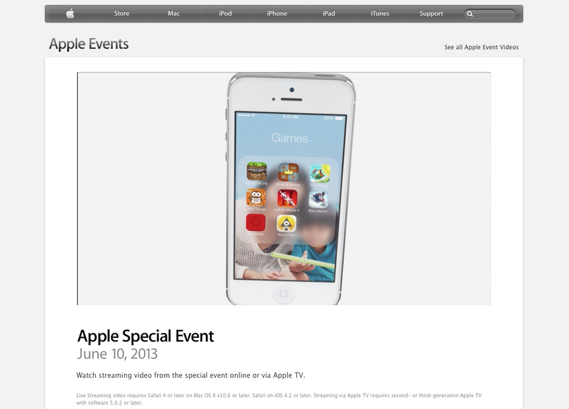 iOS 7のデザイン