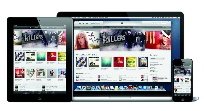 「iTunes Store」利用画面イメージ