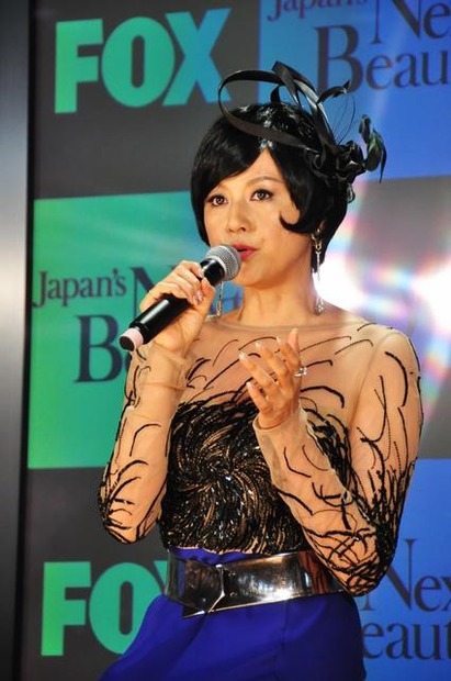 「Japan's Next Beauty」記者会見　藤原紀香さん