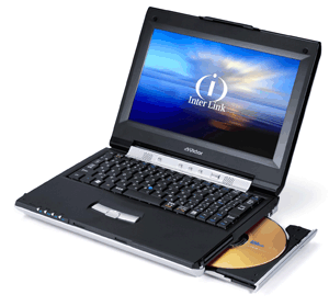 ビクター、DVDマルチドライブ内蔵のモバイルミニノート「InterLink」を発売