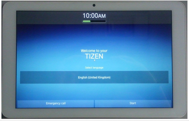 Tizen OSタブレット