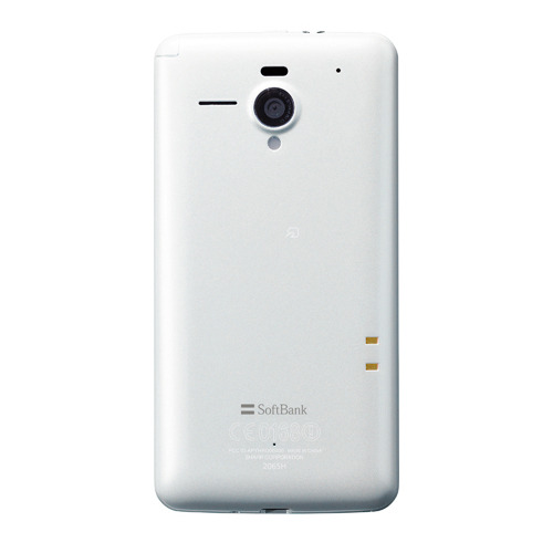 「AQUOS PHONE Xx 206SH」背面