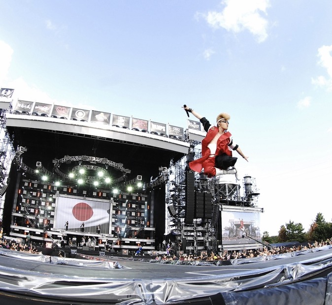 「氣志團万博2013」は9月14日・15日の2日間、千葉・袖ケ浦海浜公園で開催
