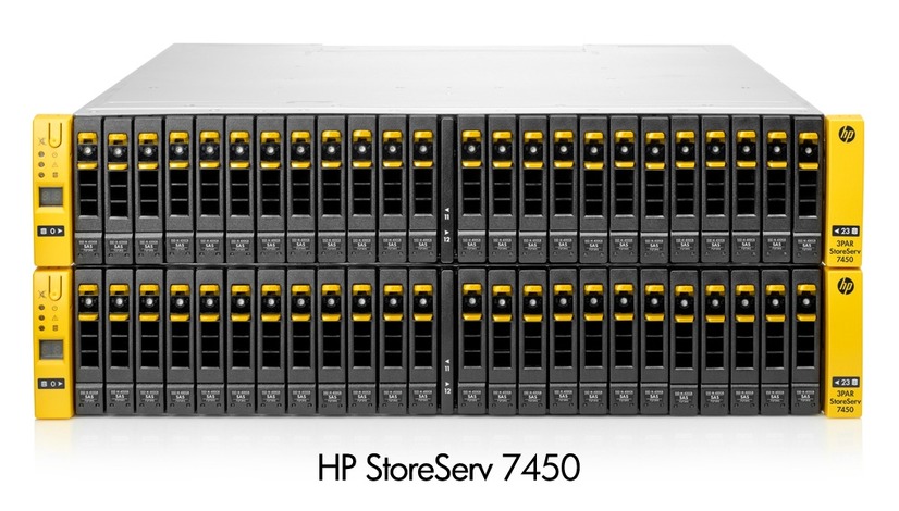 「HP 3PAR StoreServ 7450」外観