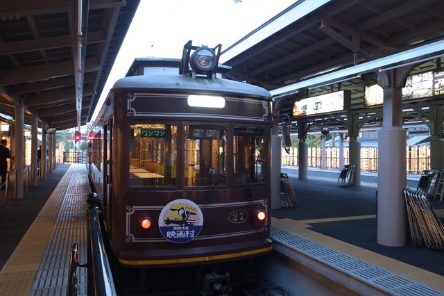 嵐電のレトロ車両