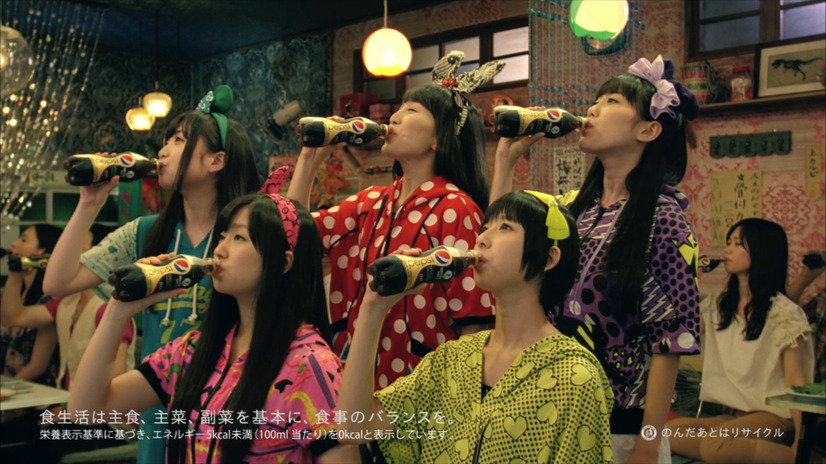 ももクロが出演するペプシ新CM「ももクロ キャンペーン」篇