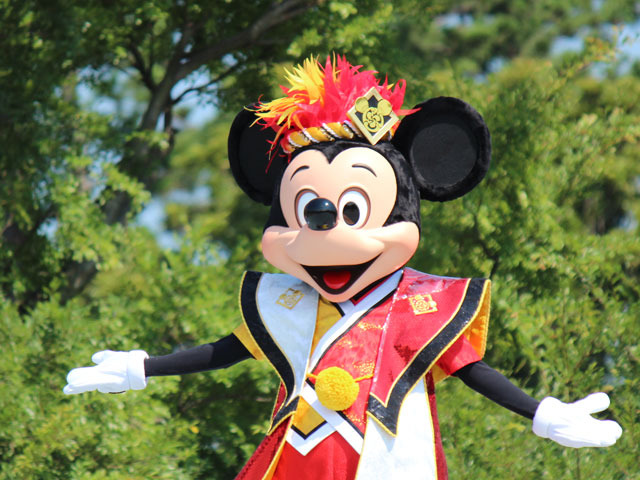 東京ディズニーランド「夏祭り」のミッキー