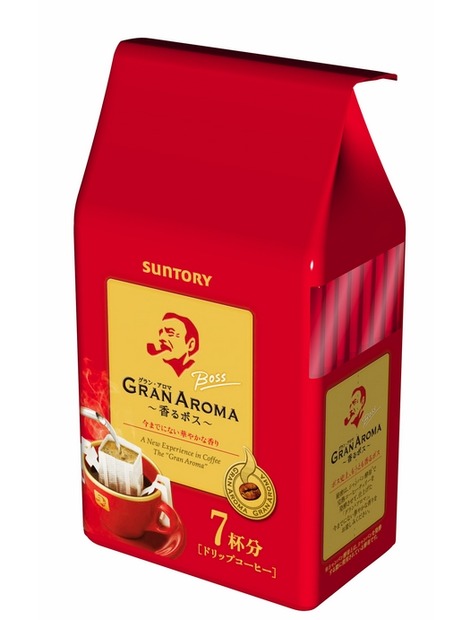 「ボス グランアロマ －香るボス－ （ドリップコーヒー）」8g×7P
