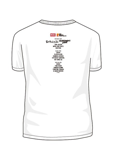 ディーゼルとのコラボTシャツ