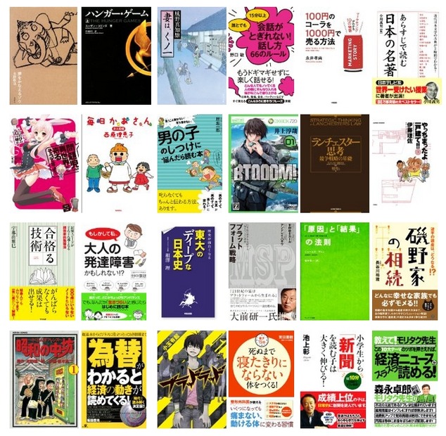 Kindleオーナー ライブラリー対象タイトルの一部