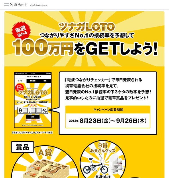 「ツナガLOTO」キャンペーン