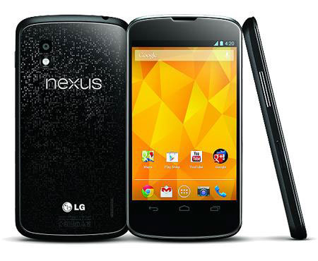 海外版は100ドル値下げされたAndroidスマートフォン「Nexus 4」