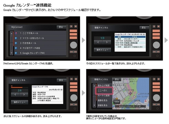 NissanConnect CARWINGSいつでもLink（参考画像）