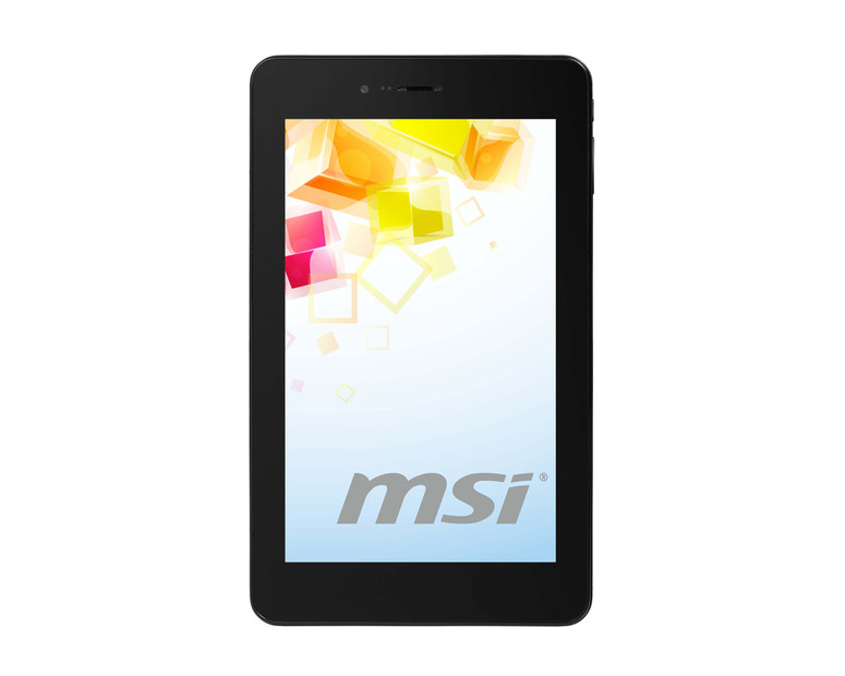 MSIの通話機能付き7型タブレット「Primo 76」