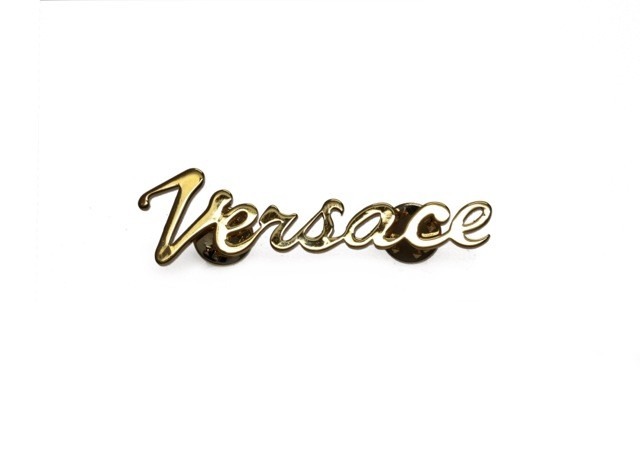 Metal pin “Versace”GOLD