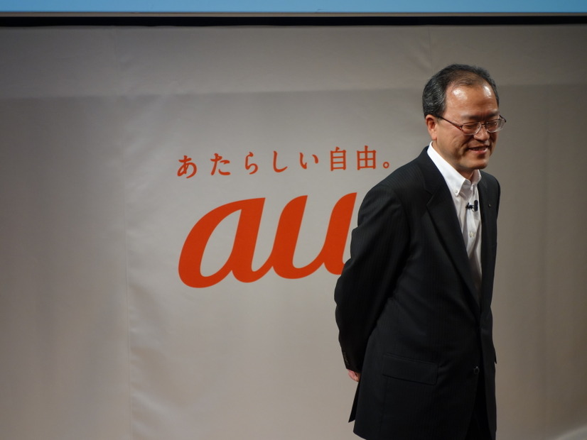 イベント冒頭にスピーチを行った田中社長