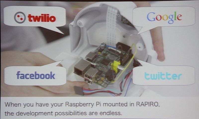 Raspberry Piを搭載すれば、製品化への応用範囲が広がる