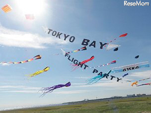 スポーツカイト全国大会「Tokyo Bay Flight party 2013」（イメージ）