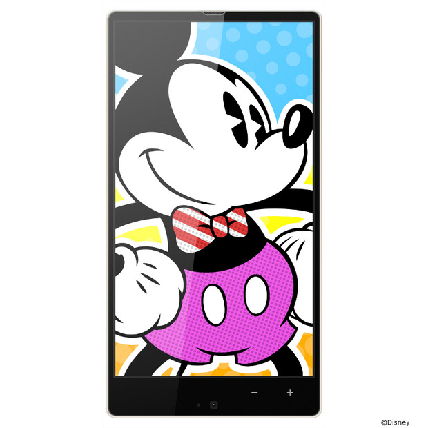 「302SH」をベースにしたDisney Mobile端末「DM016SH」