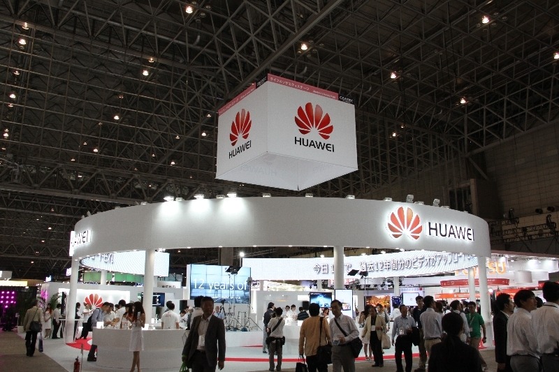 HUAWEIのブース