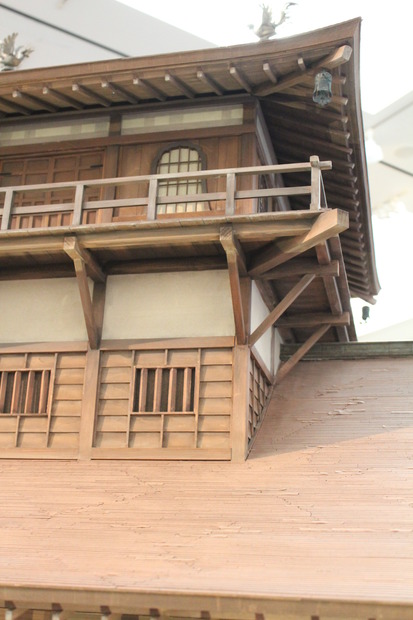 映画『清州会議』のために作られた清州城の模型
