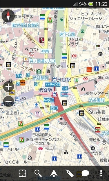 MapFan for Android 2013（スマホ）