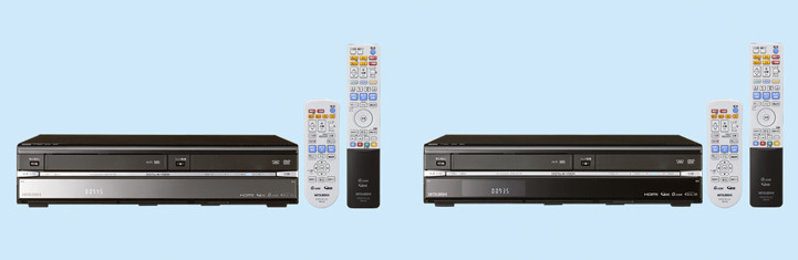 左から「DVR-DV745」「DVR-DV735」