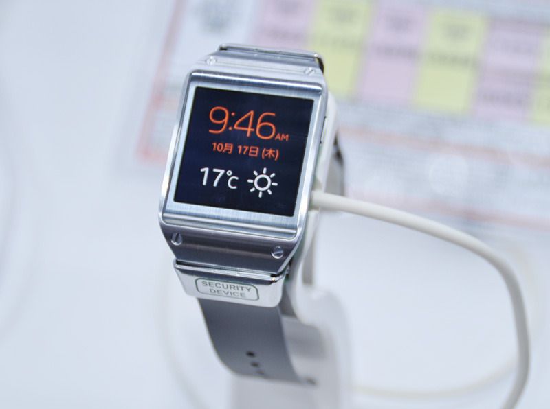 本日発売のサムスン「GALAXY Gear」