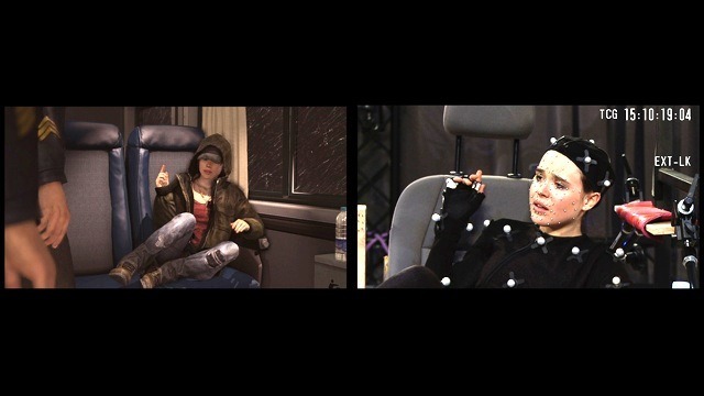 『BEYOND: Two Souls』モーションキャプチャー