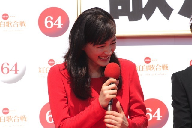 第64回NHK紅白歌合戦の紅組司会、綾瀬はるか