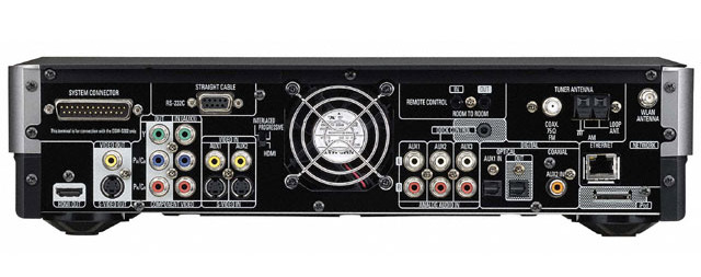 S-302本体のバックパネル