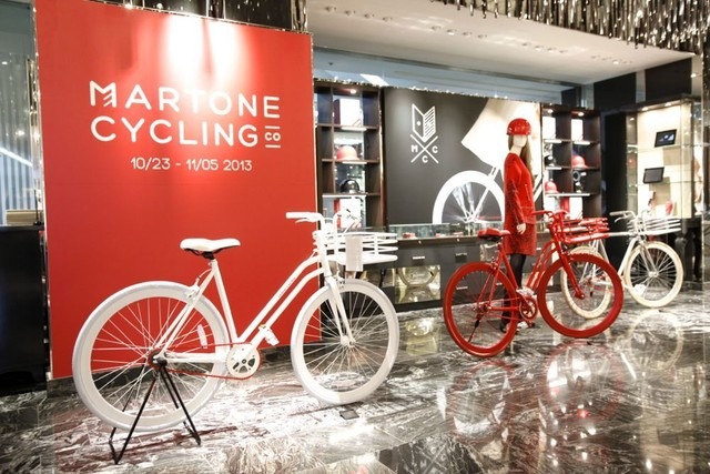 「MARTONE CYCLING」ポップアップショップ（伊勢丹新宿店3階ウエストパーク）