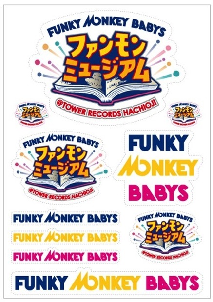 限定コラボ商品。ステッカーセット