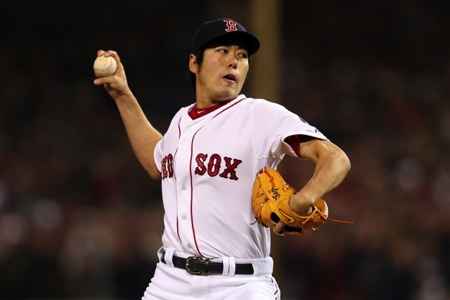 上原浩治投手（レッドソックス、10月30日）