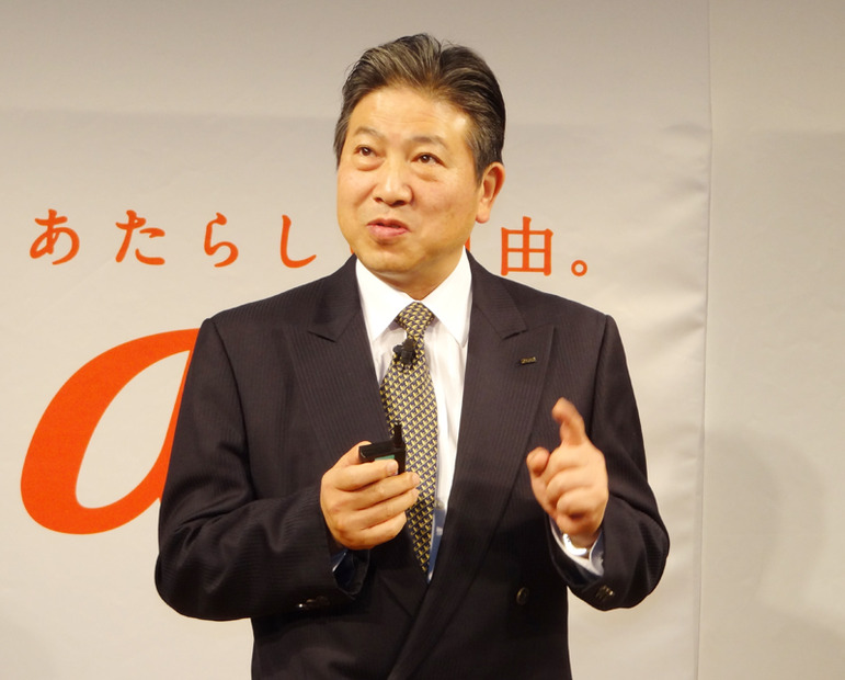 KDDI　取締役執行役員専務　石川雄三氏