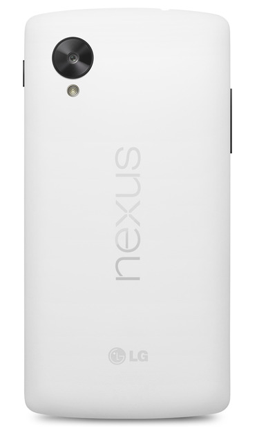 「Nexus 5 EM01L」背面