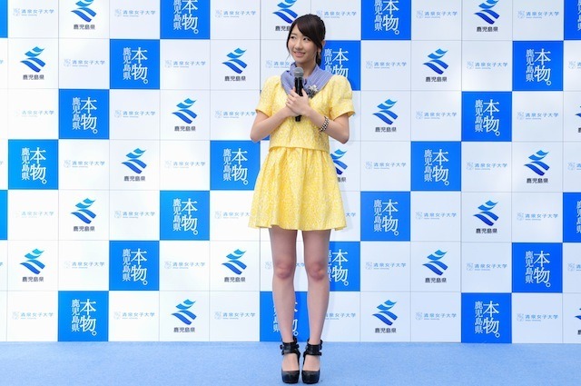 柏木由紀 / 「東京で薩摩ゆかりの地を巡るキャンペーン“応援ガール”結成式」（11月3日）