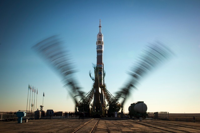 バイコヌール宇宙基地（11月5日）　(C) Getty Images