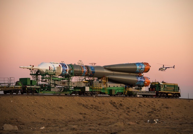 バイコヌール宇宙基地（11月5日）　(C) Getty Images