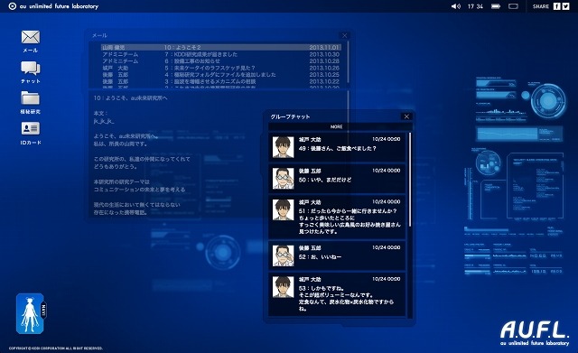 「au未来研究所」画像