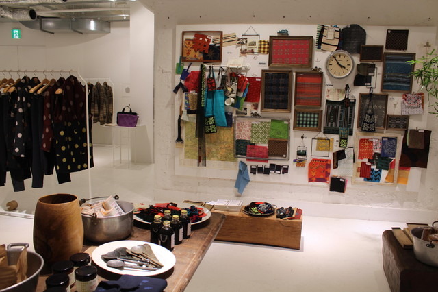 ELTTOB TEP ISSEY MIYAKE銀座店で開催中のHaaT market styling by Fumiko Sakuhara