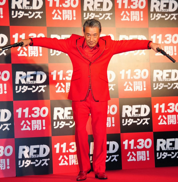 高田純次／『RED リターンズ』公開アフレコ