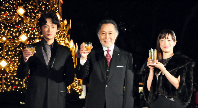 綾野剛＆菅野美穂＆北大路欣也／「WHISKY HILLS AWARD」 in 六本木ヒルズ