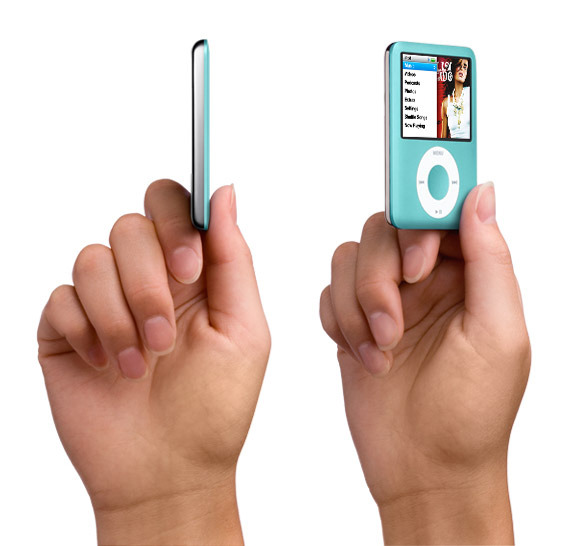 新iPod nanoは正方形に近い形状