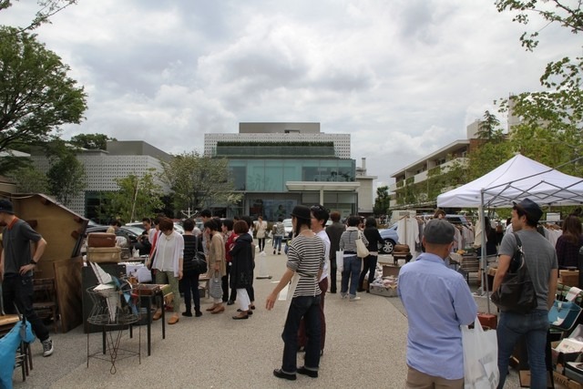 5月に開催された「代官山・蚤の市」