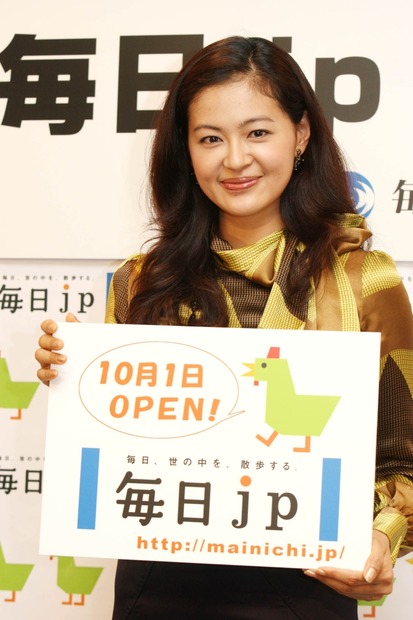 「毎日jp」ではガーデニングのコラムを担当する黒谷友香さん
