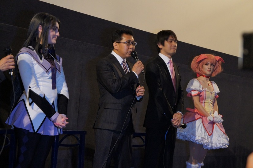 『劇場版 魔法少女まどか☆マギカ』ハリウッドでのプレミア上映の様子